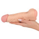 Насадка+мастурбатор Nature Skin 2 in 1 Extension+Masturbator (+5 см)