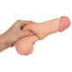Насадка+мастурбатор Nature Skin 2 in 1 Extension+Masturbator (+5 см)