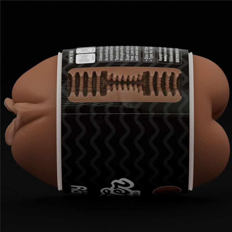 Мастурбатор LoveToy Slider DoubleLoveToyEnded Masturbator Ass and Vagina Brown