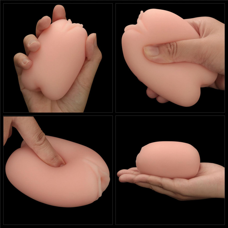 Мастурбатор LoveToy Slider DoubleLoveToyEnded Masturbator Ass and Vagina Flesh