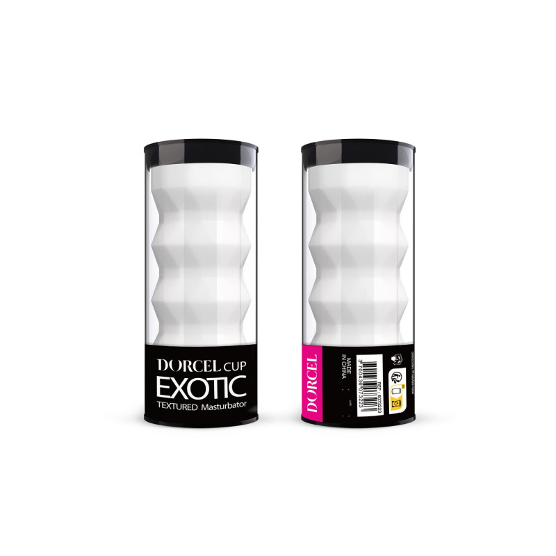 Мастурбатор Dorcel Cup Exotic, ультрамягкий, зауженный канал