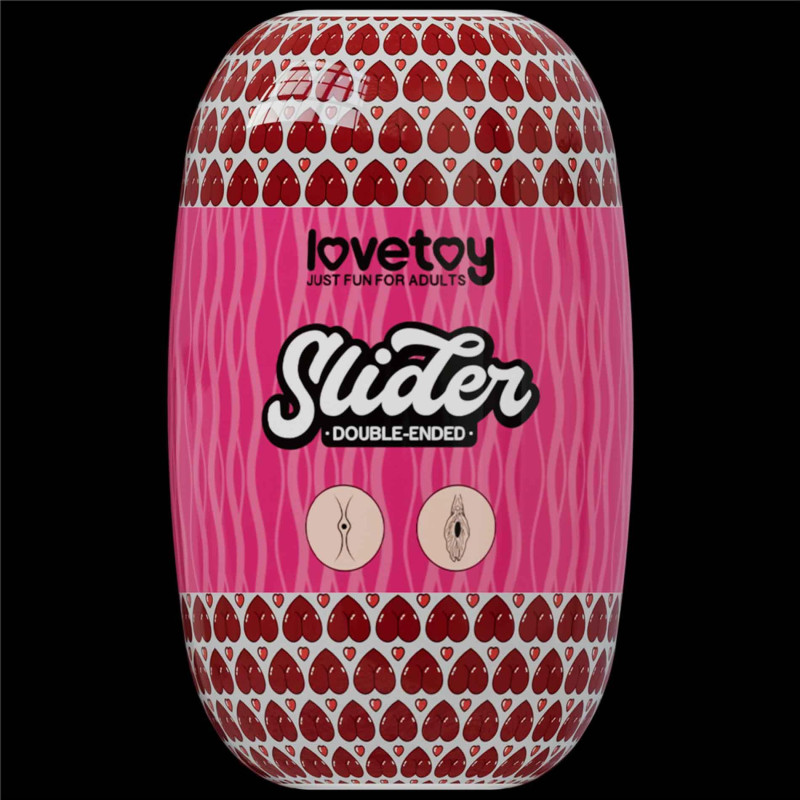 Мастурбатор LoveToy Slider DoubleLoveToyEnded Masturbator Ass and Vagina Flesh