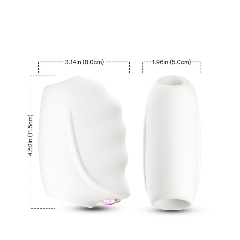 Вакуумний стимулятор B - Series Joy Master White