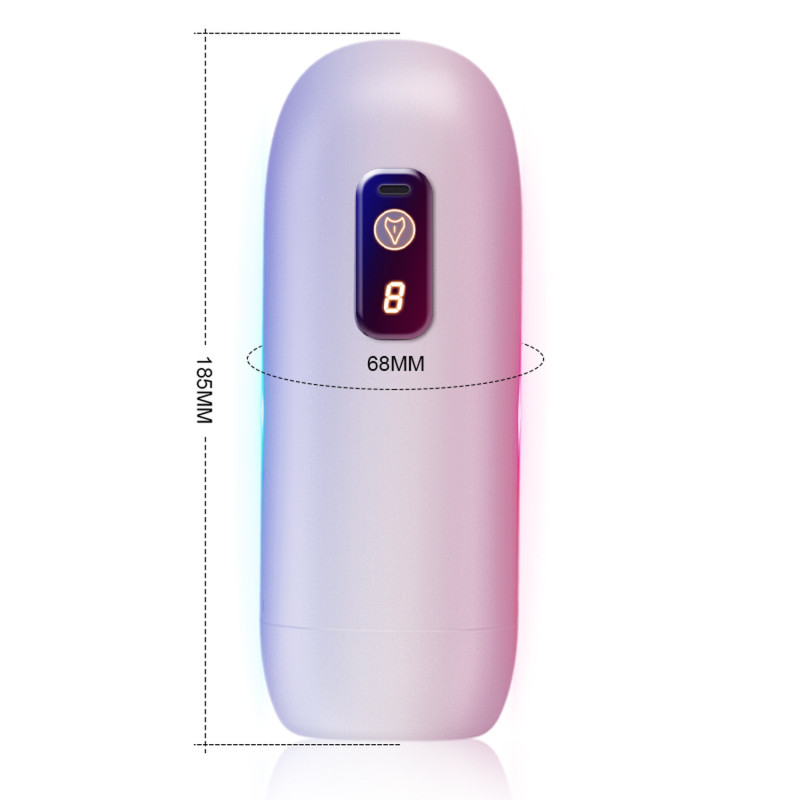 Мастурбатор B - Series Fox USB Rechargeable, 8 vibration functions