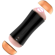 Мастурбатор B - Series Fox Vibrating Mouth And Vagina Masturbator