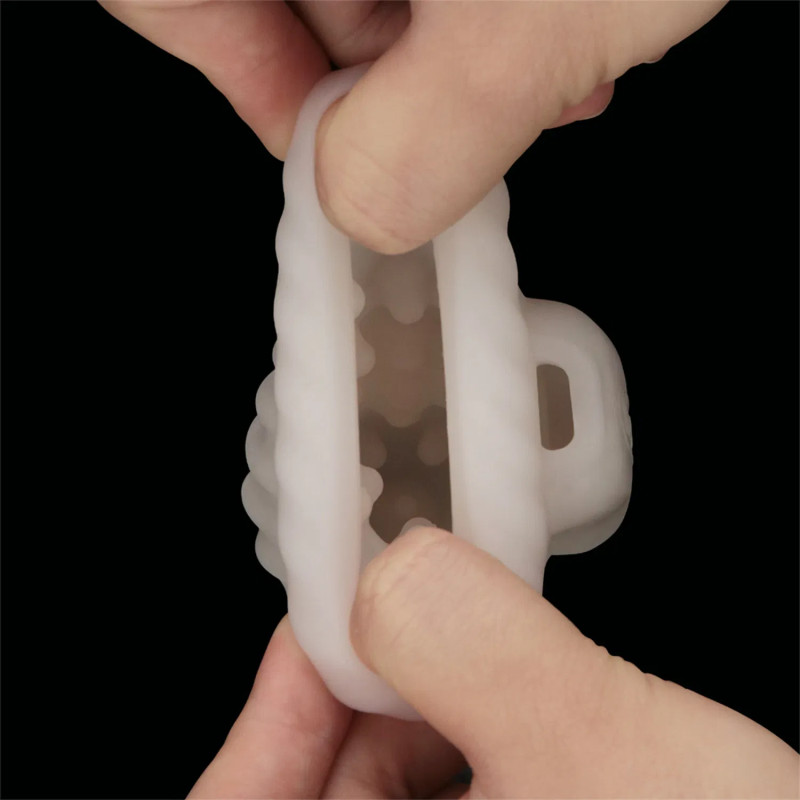 Мастурбатор LoveToy Knights Ring Vibrating Dual Purpose SleeveLoveToySpiral