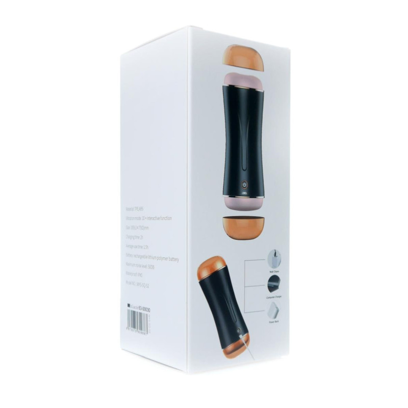 Мастурбатор B - Series Fox Vibrating Mouth And Vagina Masturbator