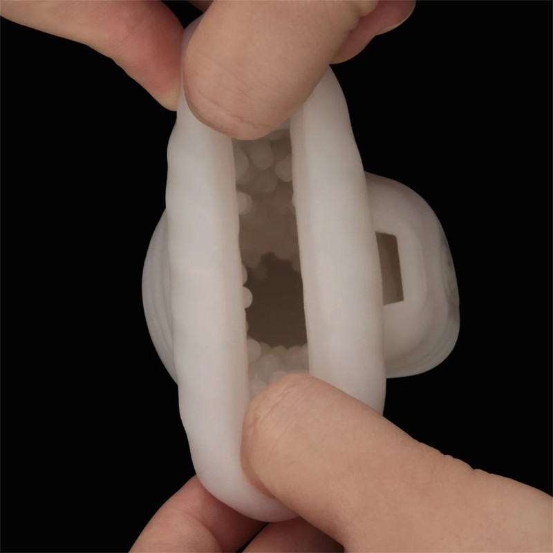 Мастурбатор LoveToy Knights Ring Vibrating Dual Purpose SleeveLoveToyWavy