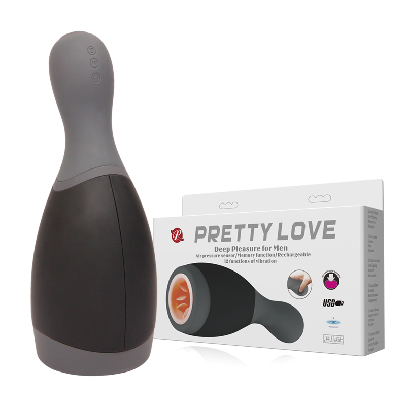 Мастурбатор Pretty Love Deep Pleasure for Men Masturbator Черный