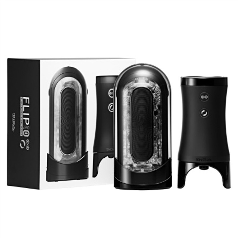 Мастурбатор Tenga Flip Zero EVR Electronic Vibrotation, стимуляция вращением, 5 режимов вибрации.