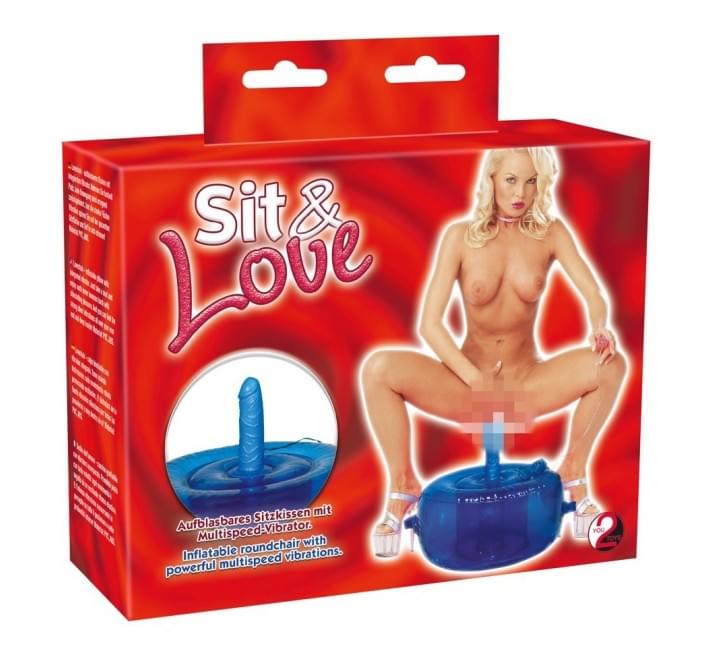 Любовне крісло You2Toys Sit & Love Vibrating Chair Синє