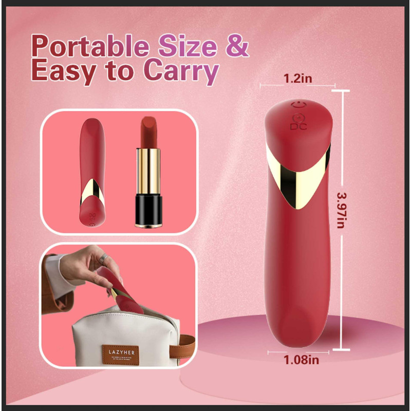 Міні-вібратор B - Series Cute Lipstick Bullet Red