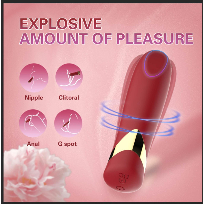 Міні-вібратор B - Series Cute Lipstick Bullet Red