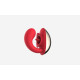 Міні-вібратор B - Series Cute Pulse Kiss Dual Stimulation
