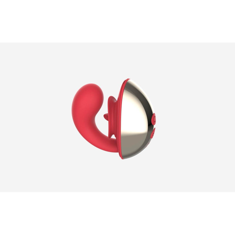 Міні-вібратор B - Series Cute Pulse Kiss Dual Stimulation