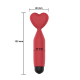 Міні-вібратор Erospace Sweet Play Mini Heart Vibrator A14