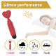 Міні-вібратор Erospace Sweet Play Mini Heart Vibrator A14
