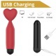Міні-вібратор Erospace Sweet Play Mini Heart Vibrator A14