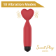 Міні-вібратор Erospace Sweet Play Mini Heart Vibrator A14
