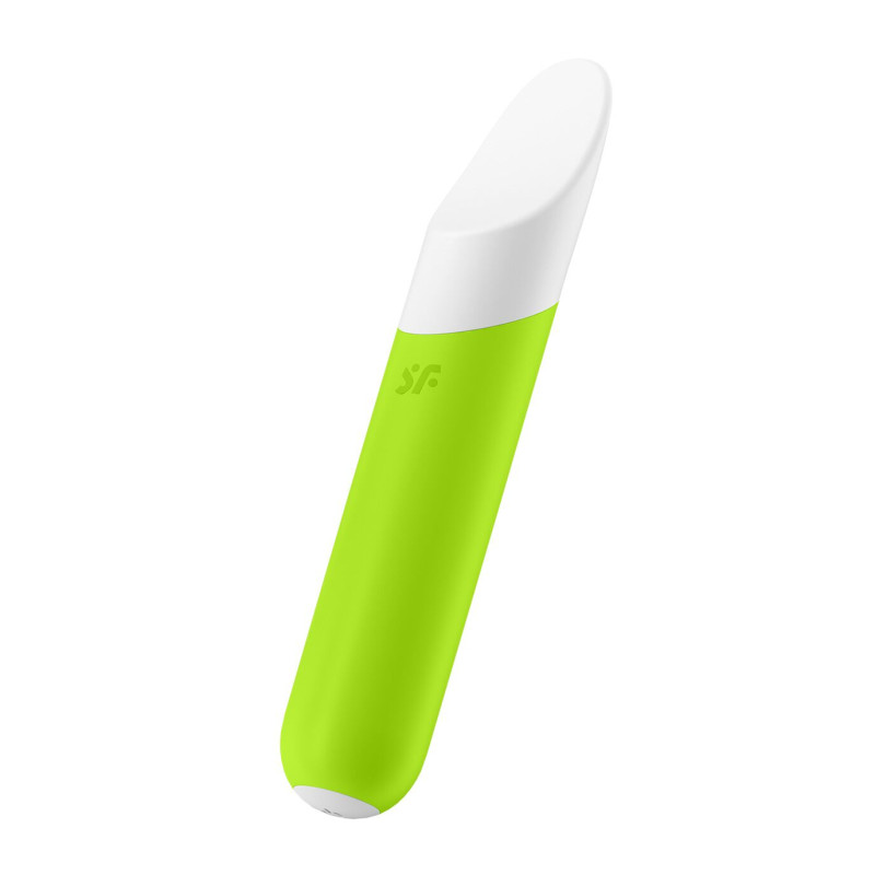 Мінівібратор із гнучким язичком Satisfyer Ultra Power Bullet 7 Зелений