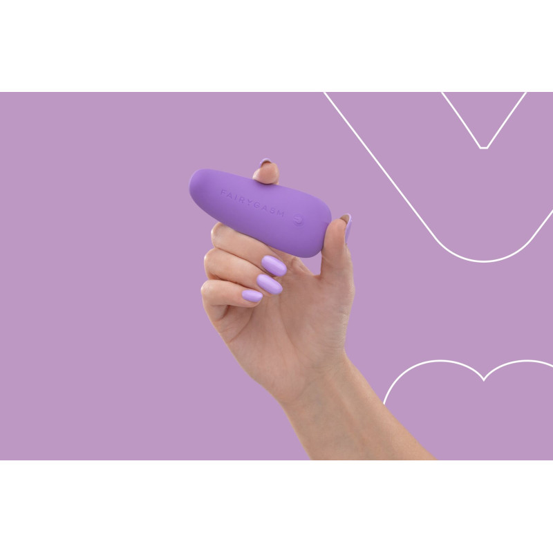 Вибратор-язычок FairyGasm ThrillLeaf violet