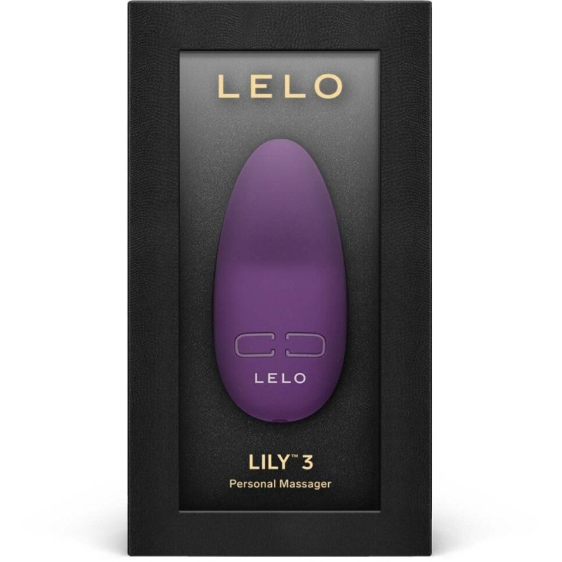 Минивибратор для клитора LELO Lily 3 Dark Plum, 10 режимов, очень мощный