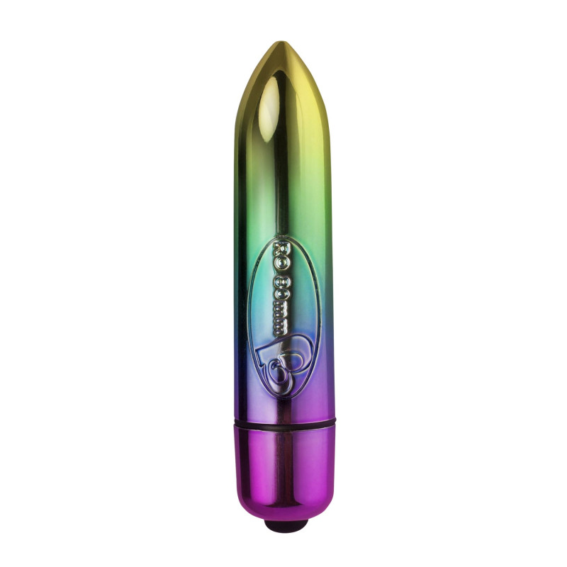 Вібратор Rocks Off Coloured 7 Speed RO-80 мм Rainbow