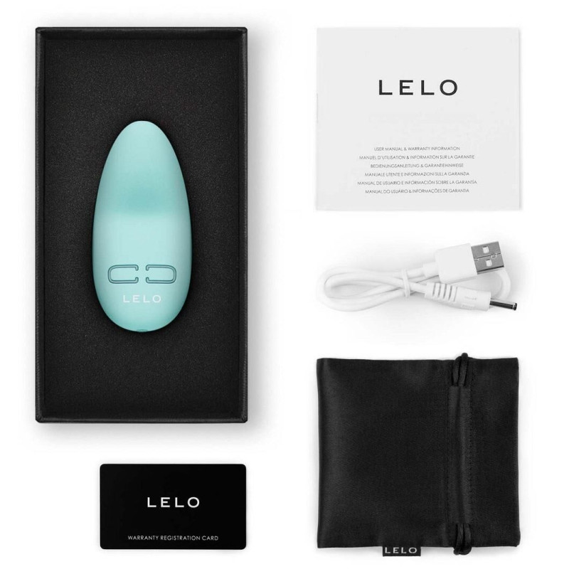 Мінівібратор для клітора LELO Lily 3 Polar Green, 10 режимів, дуже потужний