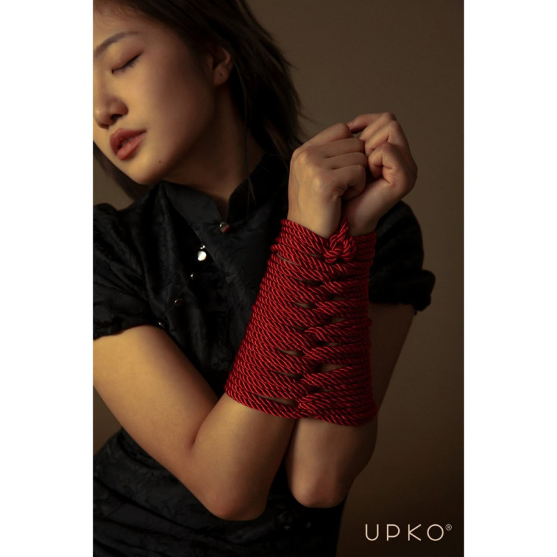 Мотузка для бондажу UPKO Restraint Bondage vope 10м Червона