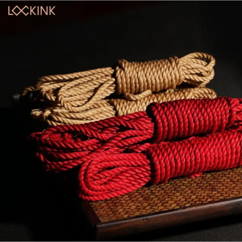 Мотузка шибарі Lockink Sevanda бежева, 8 м