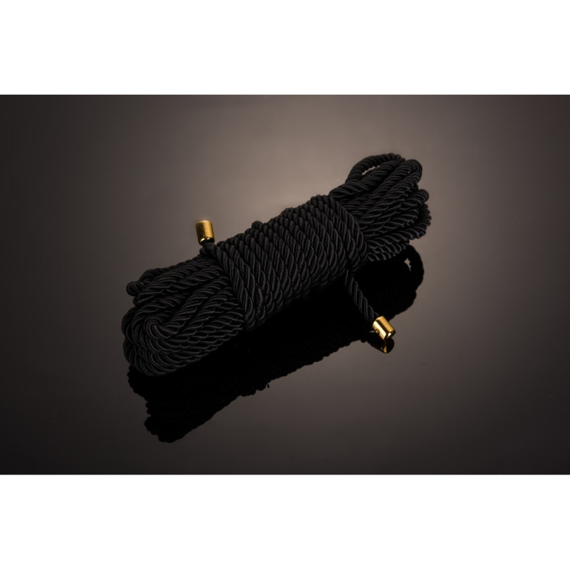 Мотузка для бондажу UPKO Restraint Bondage vope 10м Чорна