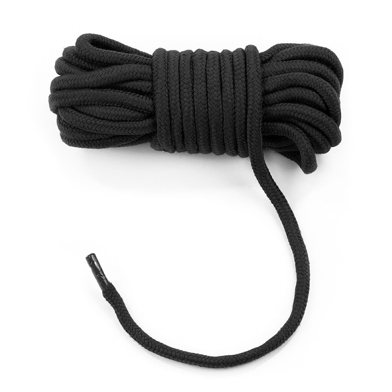 Мотузка LoveToy Fetish Bondage Rope Black, 10 м