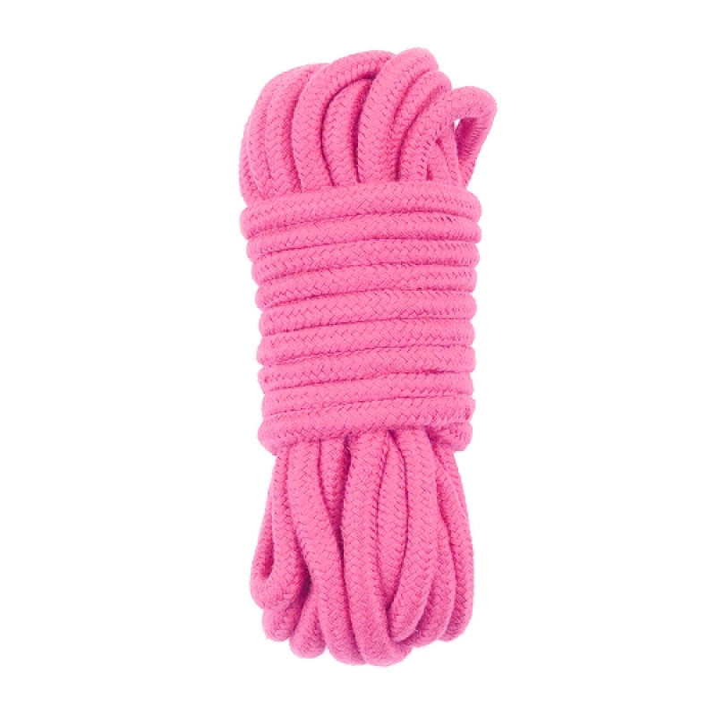 Мотузка LoveToy Fetish Bondage Rope Pink, 10 м