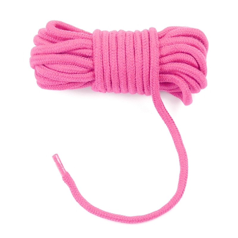 Мотузка LoveToy Fetish Bondage Rope Pink, 10 м