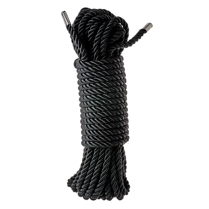 Мотузка для бондажу Dreamtoys Blaze Deluxe Bondage Rope 10 м Чорна