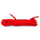 Бондажна мотузка EasyToys, нейлонова, червона, 5 м