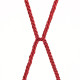 Мотузка LoveToy Rebellion Reign Bondage Rope Red, 10 м