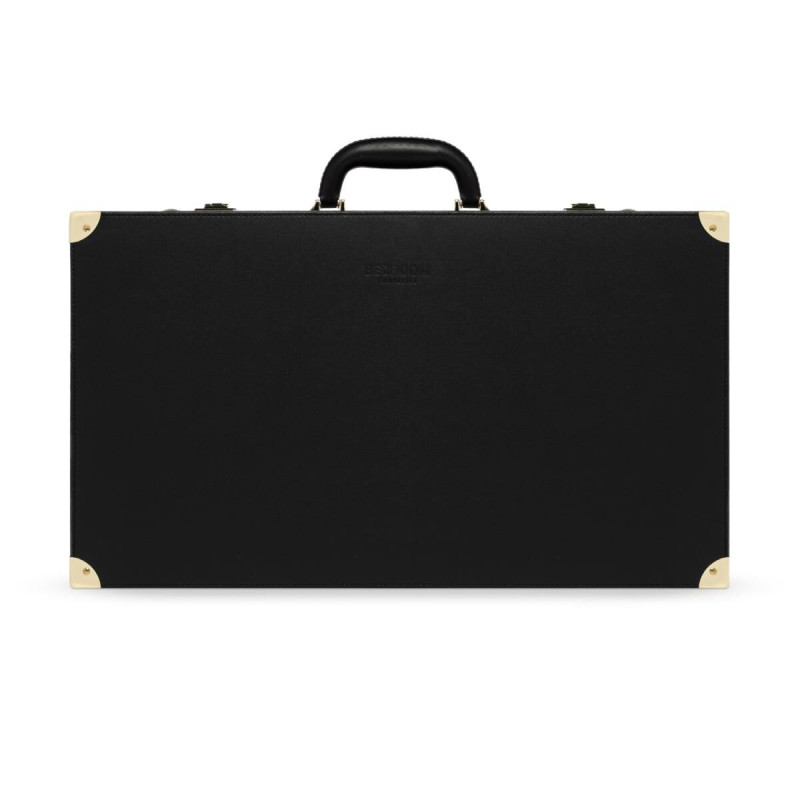 Набір для BDSM Bedroom Fantasies: Bondage Suitcase 13 Pcs - Cow Leather