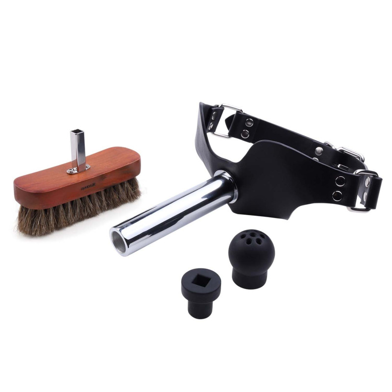 Набір для домінування LOCKINK SEVANDA Objectification Human Furniture Set, маска та 4 насадки