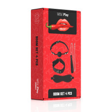 Набір БДСМ Erospace Wild Play BDSM Set 4 pcs C9