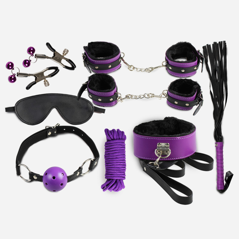 Набір БДСМ Secret Play Secret Pleasure Purple Collection Bondage Kit