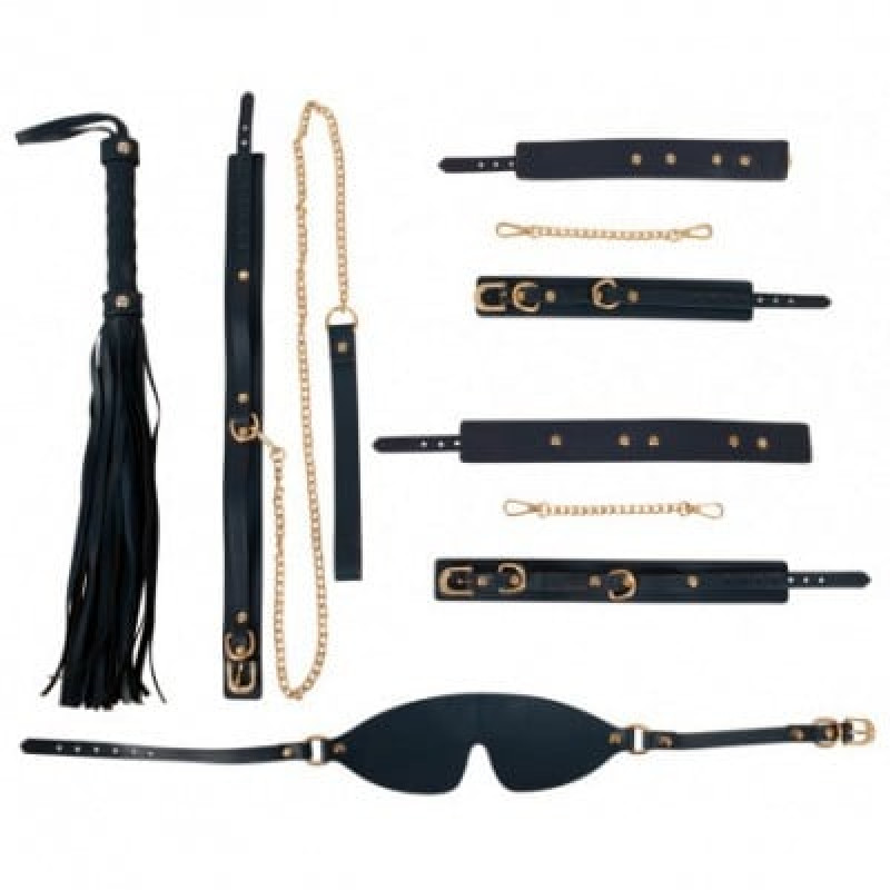 Набір бондажний Bad Kitty BondageSet Black