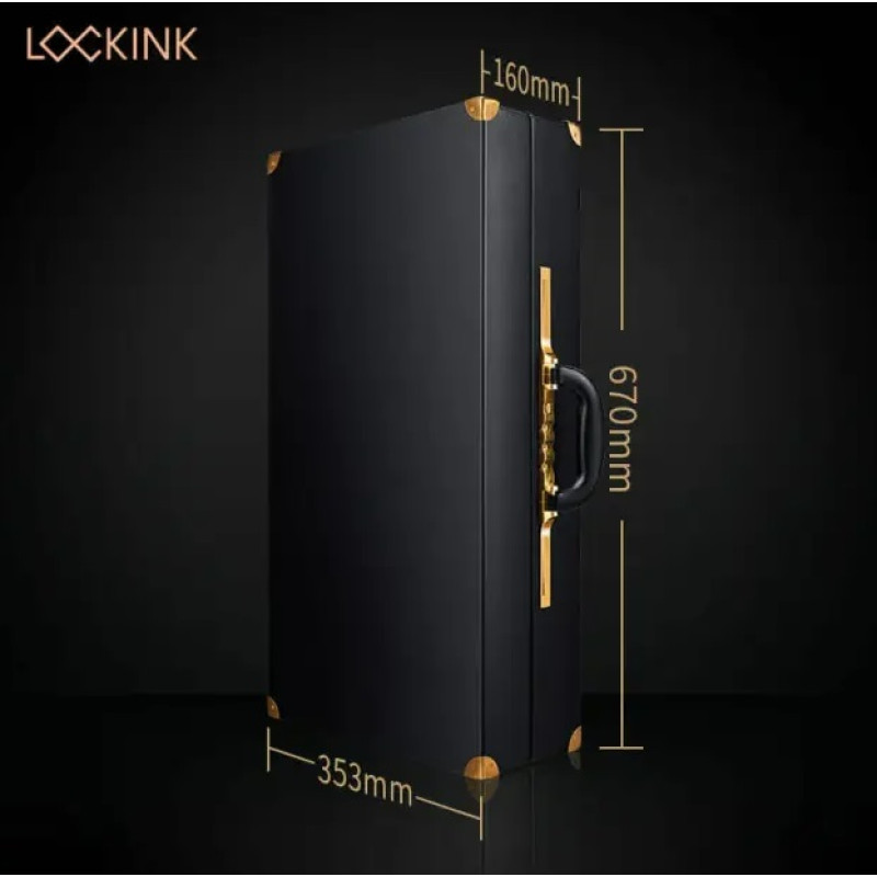 Валіза БДСМ 14 предметів Lockink Чорна