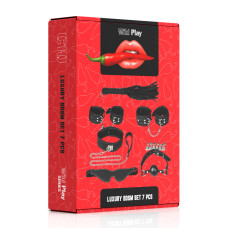 Набір БДСМ Erospace Wild Play Luxury BDSM Set 7 pcs C10