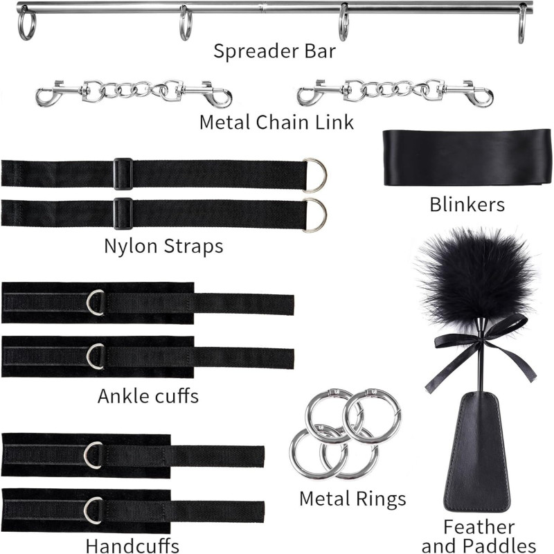 БДСМ-набір LOCKINK YEAHWOW Door Swing & Leg Spreader Bondage set
