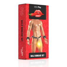 Набір БДСМ Erospace Wild Play Male Bondage Set C13
