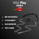 Набір БДСМ Erospace Wild Play Mouth Gag With Nipple Clamps C15