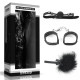 Набір БДСМ LoveToy Deluxe Bondage Kit (кляп, наручники, пір'їнка)