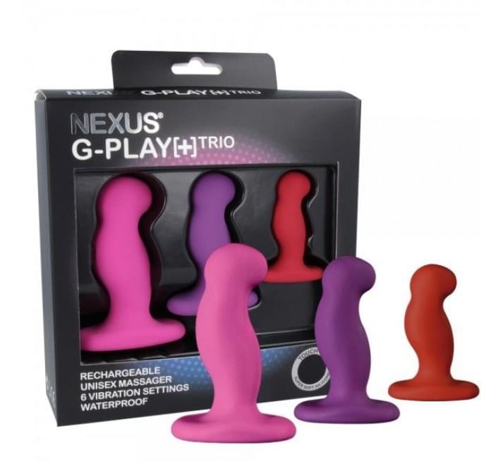 Набір масажерів простати Nexus G-Play Trio Plus