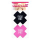 Пестіси LoveToy Fuck Me Cross Pattern Nipple Pasties (2 пари)
